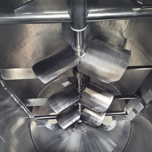 cánh khuấy inox cho bồn khuấy thực phẩm