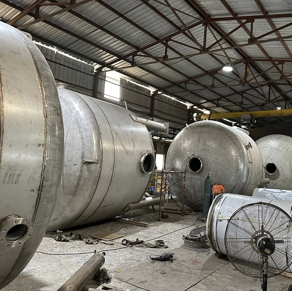 gia công bồn inox thực phẩm